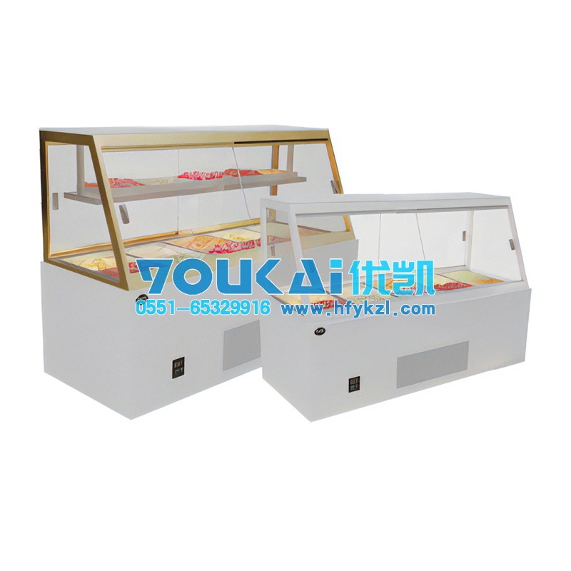 平頂斜面前后開門干果柜