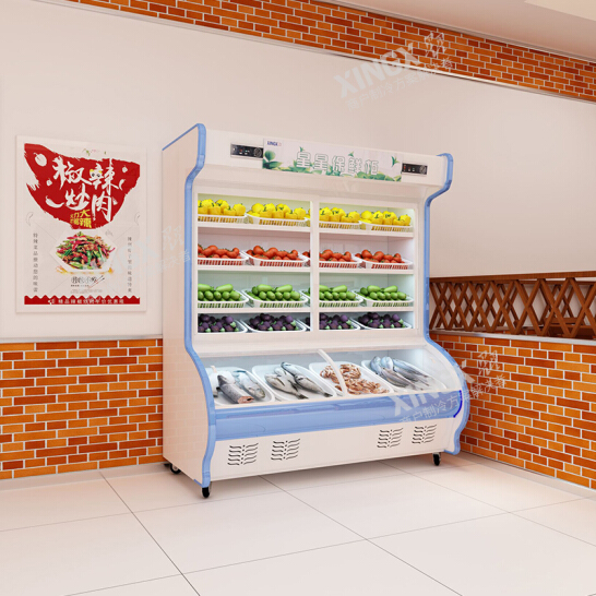 星星冷藏點菜柜