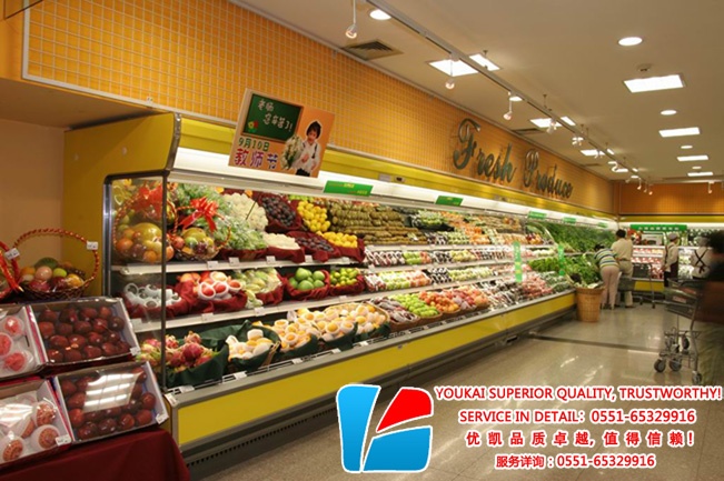 優凱水果風幕柜