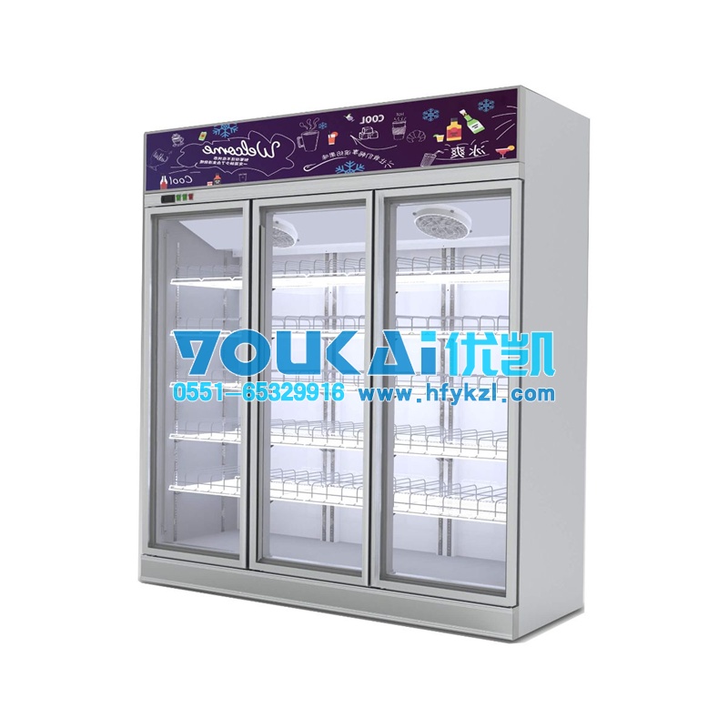 20款BLM-F型標(biāo)準(zhǔn)整體機(jī)玻璃門便利店冷柜飲料柜